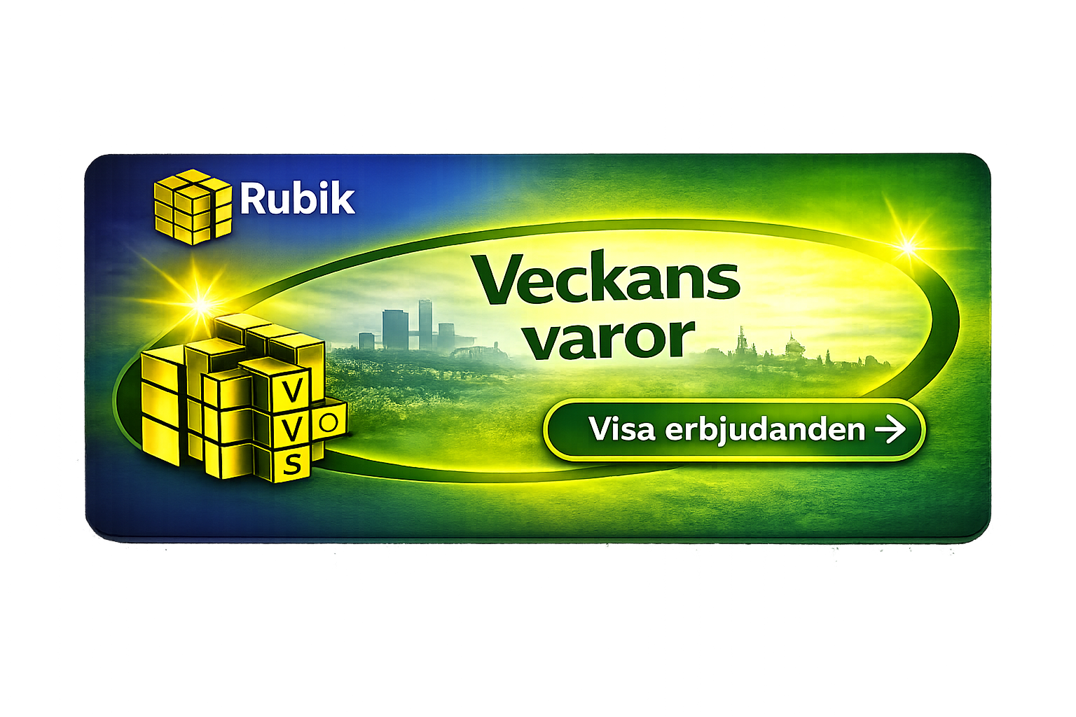 Rubik veckans varor med aktuella kampanjer och erbjudanden