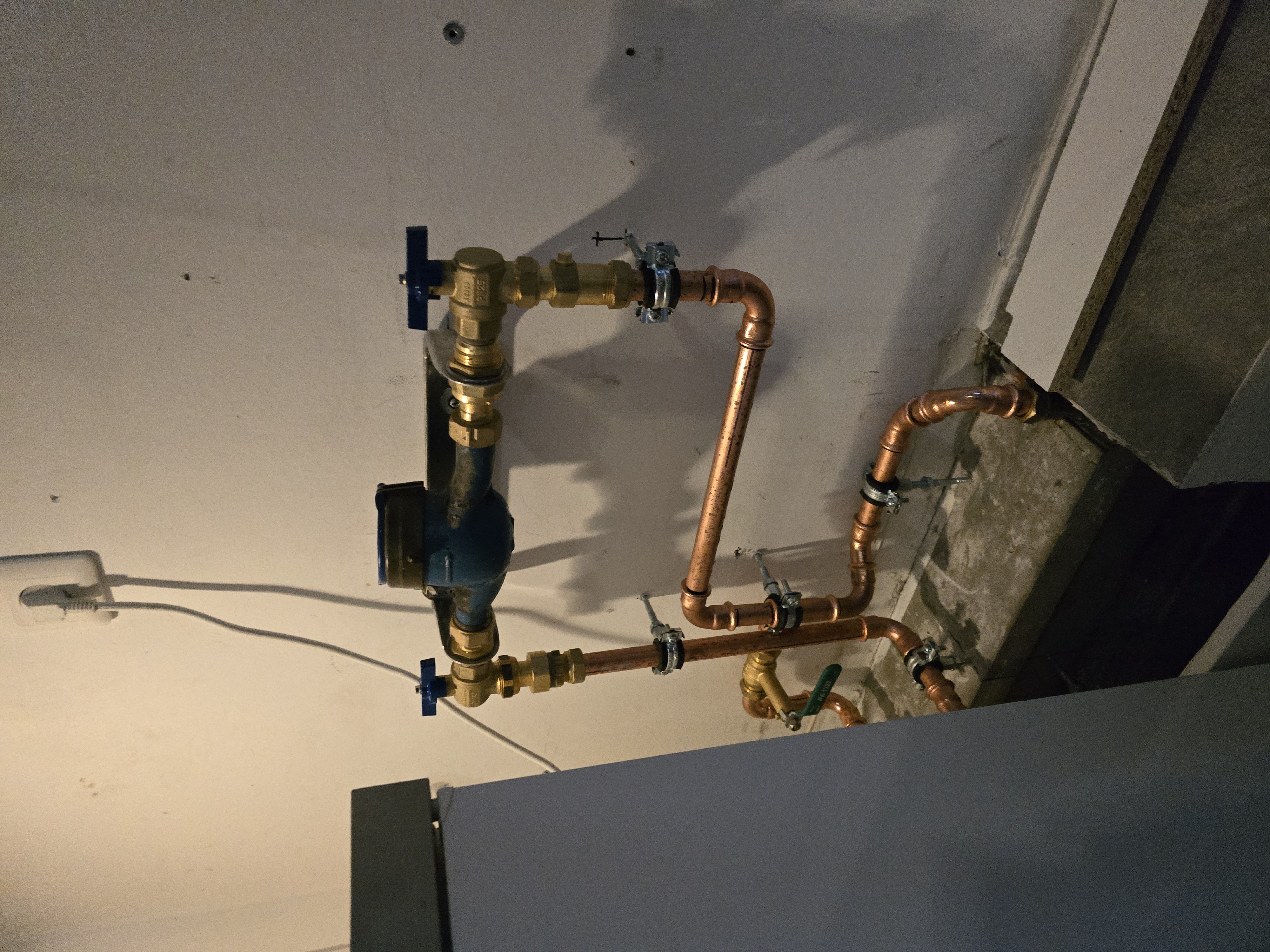 Byte av vattenmätarkonsol i Göteborg