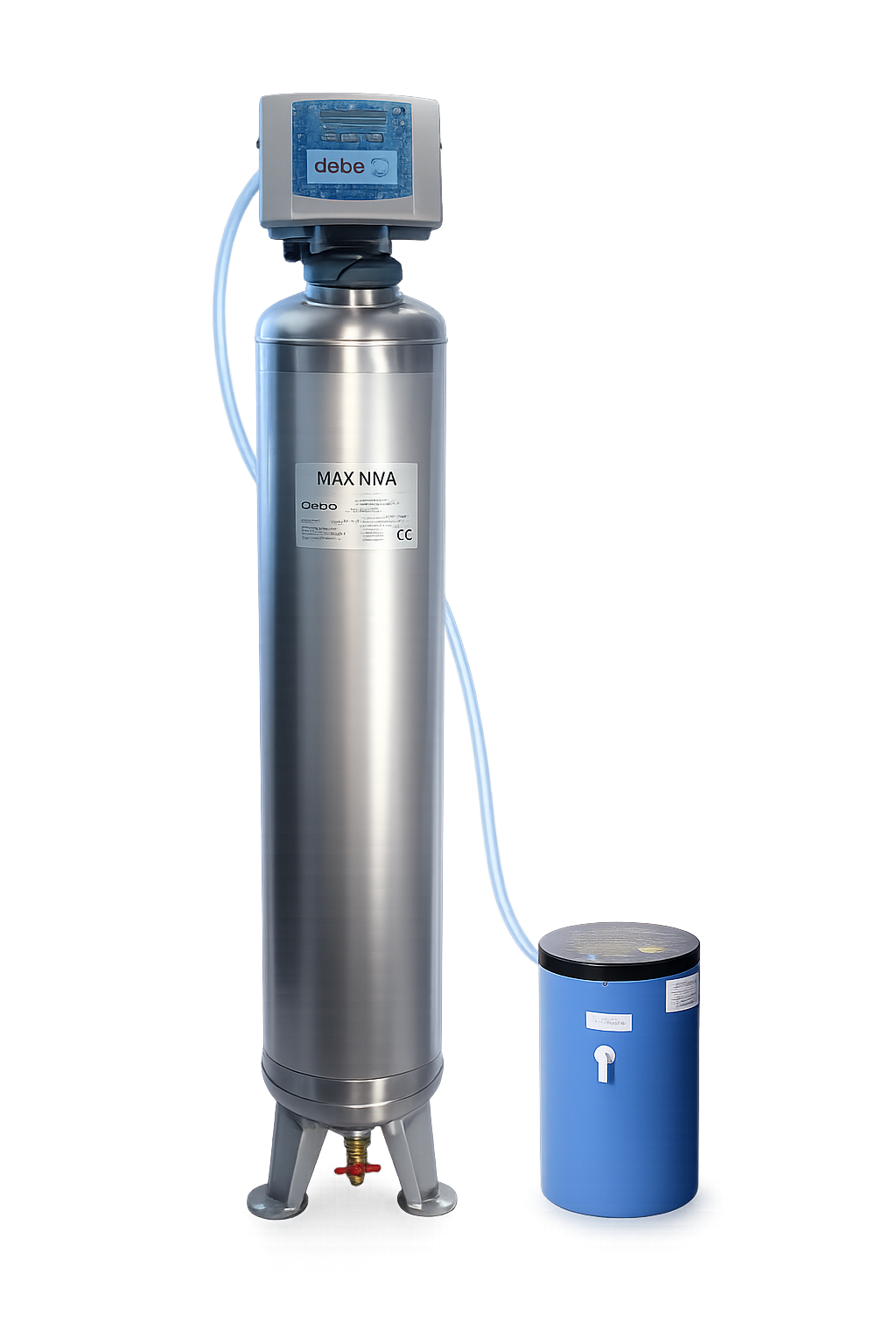 Rostfritt järn- och manganfilter för rening av brunnsvatten