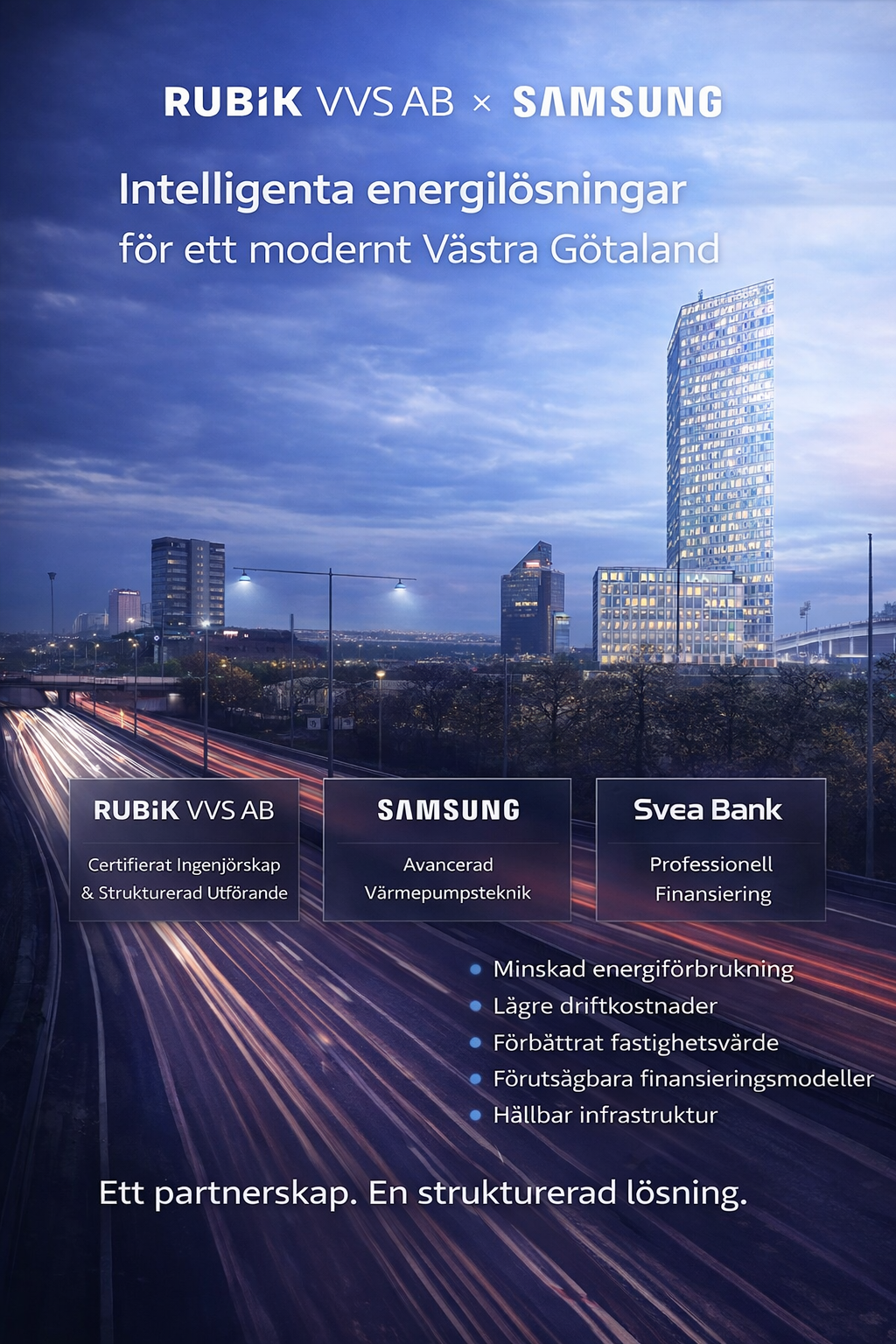 Intelligenta energilösningar för Västra Götaland