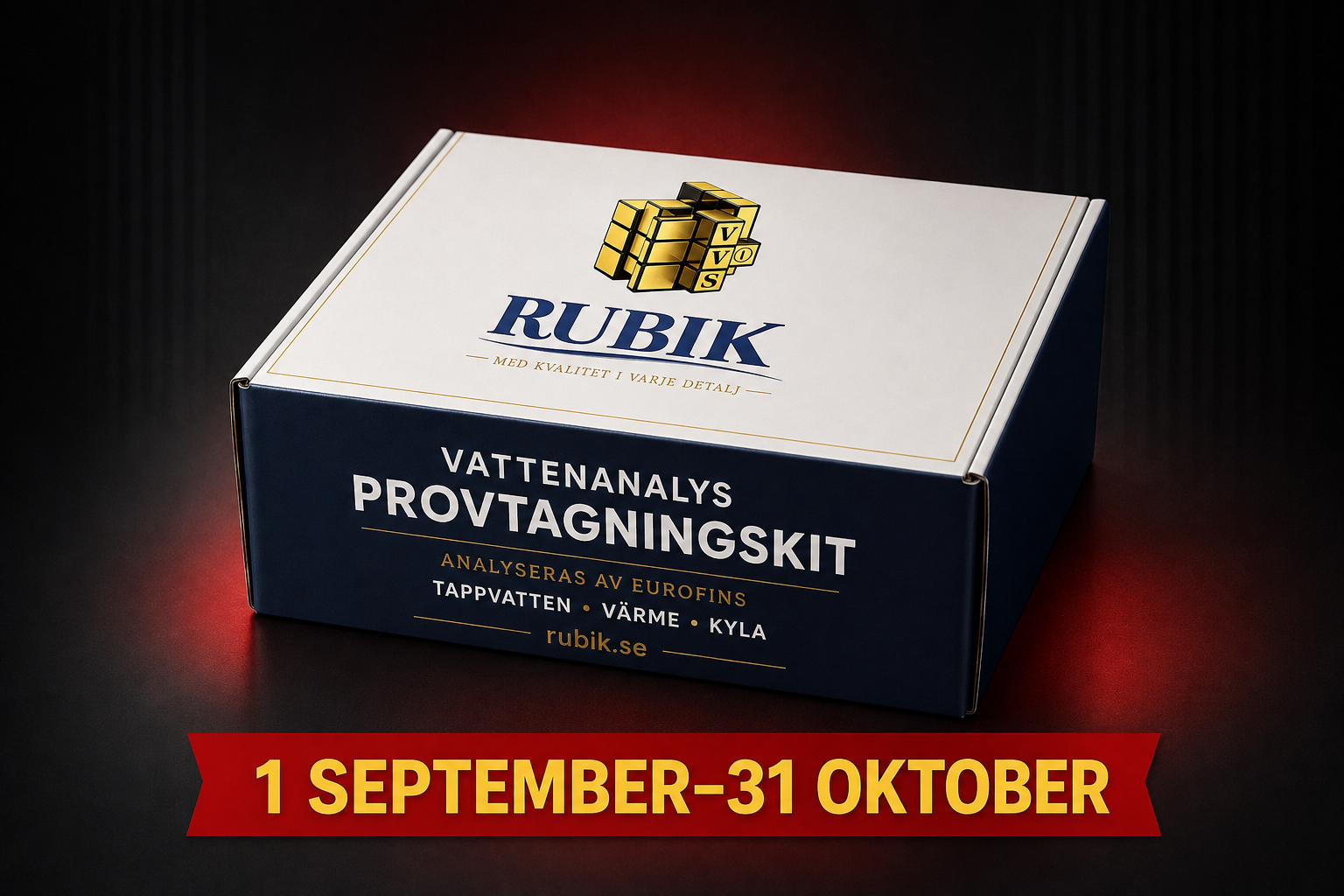 Vattenanalys för tappvatten, värme- och kylsystem – Rubik VVS